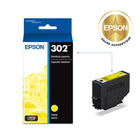 Epson - Cartouche d'encre T302 Claria Premium - Jaune-Photos brillantes autant sur papier ordinaire que sur papier glacé