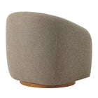 Modway - Holland Pivot Tissu chenille Fauteuil - Taupe-Glides sans marquage