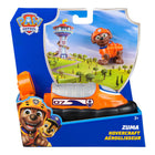 PAW Patrol - Voiture miniature avec figurines à collectionner-Voiture pat'patrouille : authentiques détails et doté de roues fonctionnelles pour des missions de sauvetage palpitantes.