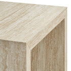 Modway - Mirella Faux travertin Table d’appoint - Travertin-9