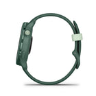 Garmin - vivoactive 6, vert jaspe métallisé avec bracelet vert jaspe-NOTIFICATIONS ET SMS INTELLIGENTS - Recevez des e-mails, des SMS et des alertes sur votre montre lorsqu'elle est jumelée à votre iPhone ou smartphone Android. Avec un téléphone Android, répondez aux SMS avec le clavier intégré et visualisez les photos qui vous sont envoyées directement depuis l'écran de votre montre.