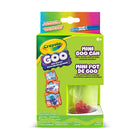 Crayola - Mini pot de Goo-BRICOLAGE PERSONNALISÉ : Les enfants peuvent utiliser les marqueurs lavables et les p'tits extras pour personnaliser leur GOO et laisser aller leur créativité