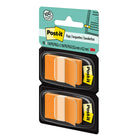 Post-it - Drapeaux 1 po x 1,7 po - Orange - 50 Drapeaux/Distributeur - 2 Distributeurs/Paquet-Grâce aux couleurs brillantes des languettes, il est facile de trouver les pages importantes  