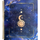 Mead Cahier esprit libre, 160 Pages, 10-1/ 2 po x 8 po , Lune Enfant-Couverture de papier Durable disponible dans un design à la mode avec des accents de feuille d'or