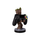 Exquisite Gaming - Guardians of the Galaxy: Toddler Groot Cable Guy support de contrôleur et téléphone-Environ 8" de hauteur