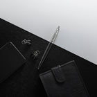 Parker - Stylo à bille Jotter - Bond Street noir avec bordure chromée - pointe moyenne - encre bleue-La conception rétractile exclusive s’ouvre et se referme avec un clic satisfaisant