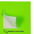 JAM Paper Étiquettes postales carrées, 2 x 2 po, vert néon, 240/paquet-12 étiquettes par feuille