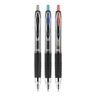 uni-ball - Stylos gel rétractables 207 – 0,7 mm – assortis – paquet de 3-Couleur de l'encre : Assorti