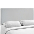 Modway - Region Rembourré Tête de lit Queen, Gris ciel-5