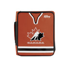 Hilroy - Classeur à fermeture éclair Hilroy Hockey Canada Maillot, rouge – 13 ¾ po H x 12 ⅛ po l – rouge-Anneaux ronds de 2 po (5 cm)