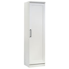 Sauder - Meuble de rangement HomePlus - Blanc doux-Trois étagères réglables pour diverses options de rangement