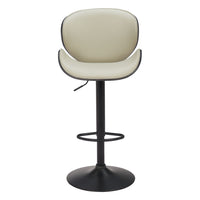 Zuo - Meyane Tabouret de bar - Gris-Rembourrage moelleux et confortable