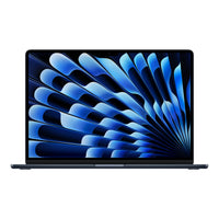 Apple - MacBook Air 15 po - M5 - 10 coeurs - 1 To SSD - Mémoire 24 Go - Minuit-Turbopropulsé Par La M5 - Combinant un processeur central et une mémoire unifiée plus rapides, la puce M5 optimise les performances et la fluidité d’une app à l’autre, pour une réactivité notable en multitâche et dans les projets créatifs. Elle intègre aussi un puissant Neural Engine et un processeur graphique nouvelle génération à Neural Accelerators, ce qui fait de MacBook Air une plateforme de choix pour l’IA