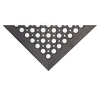 Edgewood - Tapis Anti-Fatigue léger Value Flex Plus - 3 pi l x 5 pi L x 1/2 po P - Noir-Parfait pour les postes de travail, les entrepôts, les établis, les machines