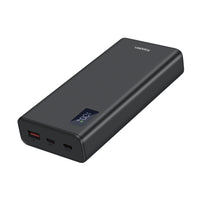Kopplen - Batterie externe 20000 mAh avec affichage numérique-Grâce à la recharge rapide de 22,5 W, votre téléphone ou tablette se recharge rapidement, réduisant ainsi le temps d’attente