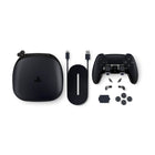 Sony - Manette de jeu sans fil DualSense Edge  – Noir de minuit-Longueurs des gâchettes réglables - Réglez manuellement la distance de déplacement de vos gâchettes gauche et droite pour une expérience optimale, quel que soit votre jeu. Jeu de tir à la première personne rapide? Réglez une distance de déplacement plus courte pour tirer plus vite sur le terrain. Pilote de course? Réglez une distance de déplacement plus longue pour un contrôle précis de l’accélérateur sur la piste