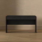 Manhattan Comfort - Bureau moderne Grace 54" avec 2 tiroirs - Noir-Garantie limitée du fabricant de 30 jours