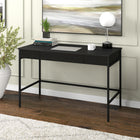 Hudson&Canal - Bureau Nolan 48" - Noir-Dimensions du produit : 22" L x 47,63" l x 30" H