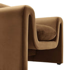 Modway - Waverly Performance Velvet Fauteuil - Brown-8