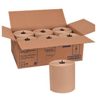 Tork - Essuie-mains Universal, naturel, 700' - paquet de 6-Offre 884 essuie-mains/rouleau pour le Tork Matic, 1.050 essuie-mains/rouleau avec le réglage intuitif 8" spour répondre aux besoins d'une grande capacité - Conçus spécifiquement pour les distributeurs Tork Matic et Image Hand Roll H1.