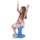 Simplay3 - Chaise Big Wiggle 14 po - Saphir - Paquet de 2- Basculement directionnel à 360 degrés