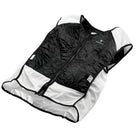 TechNiche—Veste de sport hybride, noir, grand-Fermeture à glissière à l’avant avec ventilation en filet et conception à encolure dégagée