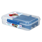 Sistema - Boîte à compartiments pour collations à emporter To Go, 1,48 L, emballage de 1-Clips à verrouillage facile :  Garde la fraîcheur de la nourriture et évite les déversements grâce aux clips robustes