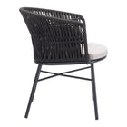 Zuo - Freycinet Chaise de salle à manger - Noir - Ensemble de 2-Dimensions: 26,0 po L x 25,2 po L x 30,7 po H