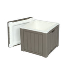 Dura Housewares - glacière carrée Nova - gris-Nova Capacité de 37 L (9,8 gallons)
