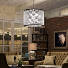 Modway - Prosperity Lustre - Brown-Remplissages de billes de cristal