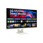 LG - Moniteur intelligent 27 po Ultra HD IPS avec Webos - 27SR73U-W-Luminosité : 350 cd/m²