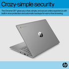 HP - 14 po Chromebook avec 3 mois d'abonnement à Google AI Pro - Processeur Intel Celeron N4500 - 64 Go eMMC - 4 Go RAM - Chrome OS-Écran haute définition : découvrez votre monde numérique sous un angle inédit. Profitez de films et de photos avec une qualité d'image exceptionnelle et une haute définition de 1 million de pixels