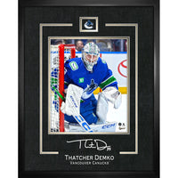Thatcher Demko 16x20 Replica Signature Frame Canucks - Impression encadree - 16" x 20"-Qualité supérieure - virtual frames