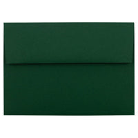 Jam Paper - 4 Bar A1 Invitation Enveloppes - 3 5/8 x 5 1/8 - Vert foncé - 1000 Paquet (63932585B)-Couleur : Vert foncé