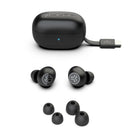 Jlab - Go Pop ANC True Wireless Écouteurs sans Fil Noir-Haut-parleur dynamique de 10 mm