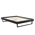 Modway - Billie Bois Cadre complet de plate-forme, Noir-Cadre complet de plate-forme