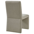 Modway - Emory Tissu tapis Fauteuil d’appoint de salle à manger - Lin-7