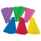 Creativity Street - Bâtons d'artisanat géants WonderFoam - Couleurs assorties - 6" x 3/4" - 3 paquets de 100-Chaque bâton mesure 6 po de long et 3/4 po de large