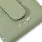 Champs - Porte-cartes à rabat Iconic - Vert-Compartiment à billets