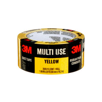 3M - Ruban pour conduits - 48 mm x 18.2 m - Jaune-Un ruban à usages multiples offert en 8 couleurs et doté d'un adhésif robuste pour créer une liaison solide