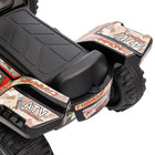 Aosom - Quad 6v pour enfants avec musique, voiture à 4 roues électrique sur batterie - noir-Couleur : Noir 