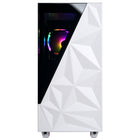 CyberPowerPC - Ordinateur de bureau de jeu - AMD Ryzen 5 8400F - NVIDIA GeForce RTX 5060 8 Go - 16 Go DDR5 - Disque SSD PCIe 4,0 de 2 To - Blanc-16 Go de RAM DDR5