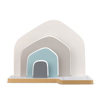 tonies - Étagère de table - La Maison-Permet de ranger soigneusement les Tonies et les accessoires au même endroit, rendant la collection de votre enfant facile d’accès, à organiser et à apprécier.