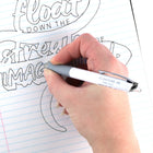 Pentel - Floatune Stylo à Bille Amélioré - Pointe 0,5mm - Encre Noire - Paque de 12-C’est un produit Recycologie! Ce produit est fait de plus de 50% de matièriaux recyclées