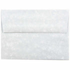  JAM Paper Enveloppes d'invitation parchemin A6 - 4,75 x 6,5 po - Bleu recyclé - paquet de 50-Couleur : bleu, Les enveloppes présentent une finition parchemin marbré pour une touche élégante