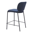 Zuo - Plat Tabouret de comptoir - Blue - Ensemble de 2-7