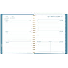 Mead - Agenda hebdomadaire/mensuel 2027 - 11 1/4 po H x 9 po l - Rosa Azul - grand - bilingue-Format des pages : 11 po H x 8 1/2 po l