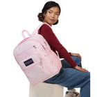 Jansport - Sac a dos Big Student - 34 L - Rose glacé léger-Poche utilitaire avant avec organiseur