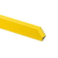 WeatherTech - Améliore l’adhérence dans les escaliers avec StairEdge - 35.5 po - Jaune - Paquet de 5-Le revêtement StairEdge est idéal pour les escaliers intérieurs en bois, en carrelage, en pierre, en béton ou en métal, qu’ils soient résidentiels ou commerciaux.
