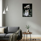 Sidney Crosby Pittsburgh Penguins Raising Cup Spotlight sur toile - Toile encadree - 31" x 22"-Prêt à accrocher - livré entièrement assemblé